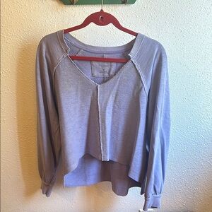Lavender Cropped top